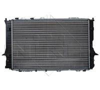 Radiatore Alette di raffreddamento montate meccanicamente 58868 NRF per AUDI