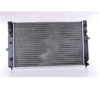 Radiatore Alette di raffreddamento montate meccanicamente 60498 NISSENS per AUDI
