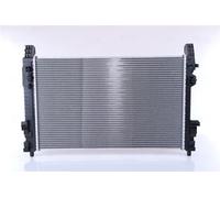 Radiatore Alette di raffreddamento montate meccanicamente 62799A NISSENS