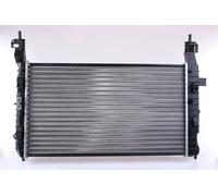 Radiatore Alette di raffreddamento montate meccanicamente 63087A NISSENS