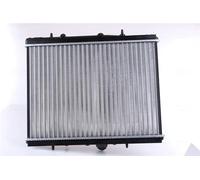 Radiatore Alette di raffreddamento montate meccanicamente 63702 NISSENS