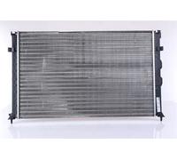 Radiatore Alette di raffreddamento montate meccanicamente 63734 NISSENS