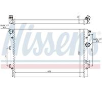 NISSENS 65015 Radiatore motore