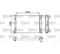 Valeo Radiatore motore 883820 per VW Golf II e Golf I Cabriolet