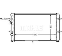 MAHLE ORIGINAL CR 1512 000S Radiatore motore