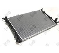 Radiatore Alette di raffreddamento saldate 003-017-0040-B ABAKUS per AUDI A4 B7