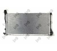 Radiatore Alette di raffreddamento saldate 004-017-0033-B ABAKUS per BMW 7 5