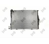 Radiatore Alette di raffreddamento saldate 004-017-0036-B ABAKUS per BMW X1 3 1