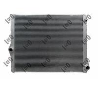 Radiatore Alette di raffreddamento saldate 004-017-0048 ABAKUS per BMW 7 5