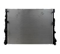 Radiatore Alette di raffreddamento saldate 004-017-0051 ABAKUS per BMW 7 5