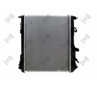 Radiatore Alette di raffreddamento saldate 017-017-0065 ABAKUS per FORD KA+ III