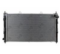 Radiatore Alette di raffreddamento saldate 033-017-0022-B ABAKUS per MITSUBISHI