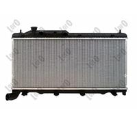 Radiatore Alette di raffreddamento saldate 049-017-0004 ABAKUS per SUBARU XV