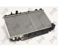 Radiatore Alette di raffreddamento saldate 051-017-0025-B ABAKUS per TOYOTA