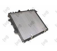 Radiatore Alette di raffreddamento saldate 051-017-0050 ABAKUS per TOYOTA