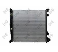 Radiatore Alette di raffreddamento saldate 054-017-0075 ABAKUS per MERCEDES-BENZ