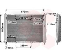 VAN WEZEL 4300M405 Gruppo raffreddamento
