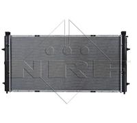 Radiatore Alette di raffreddamento saldate 509514 NRF per VW