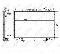 Radiatore, raffreddamento motore NRF 52131