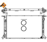 NRF 53064 Radiatore motore