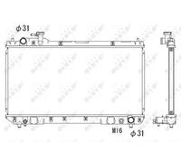 Radiatore Alette di raffreddamento saldate 53275 NRF per TOYOTA RAV 4 I