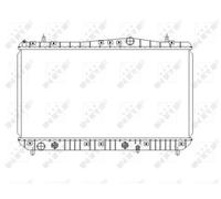 Radiatore Alette di raffreddamento saldate 53385 NRF per DAEWOO CHEVROLET