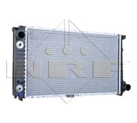 Radiatore Alette di raffreddamento saldate 53877 NRF per BMW 5 7