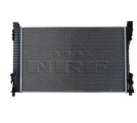 Radiatore Alette di raffreddamento saldate 53878 NRF per MERCEDES-BENZ CLASSE C
