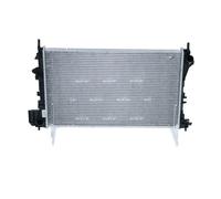 Radiatore Alette di raffreddamento saldate 58203 NRF per SAAB OPEL