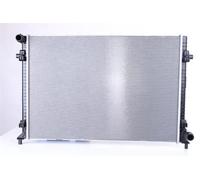 Radiatore Alette di raffreddamento saldate 606705 NISSENS per VW ATLAS