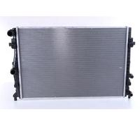 Nissens Radiatore motore 606723 – alette di raffreddamento saldate – per Audi, Seat, Skoda, VW