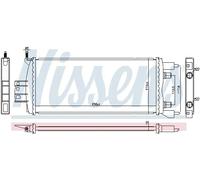 Radiatore, raffreddamento motore NISSENS 606763