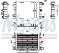 NISSENS 607112 Radiatore motore