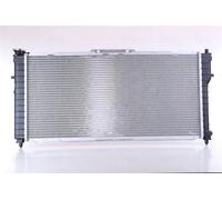 Radiatore Alette di raffreddamento saldate 62393 NISSENS per MAZDA XEDOS 6 626 V