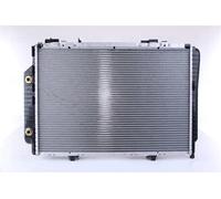 Nissens Radiatore raffreddamento motore 62618 per Mercedes-Benz – alette saldate, rete 418×614×40 mm