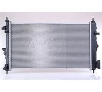 Radiatore Alette di raffreddamento saldate 630713 NISSENS per OPEL SAAB