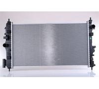 Radiatore Alette di raffreddamento saldate 630714 NISSENS per OPEL SAAB