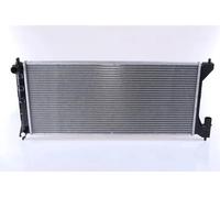 Nissens Radiatore motore 630749 - Alette di raffreddamento saldate 660x288x26 mm - Opel/Suzuki