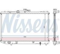 Radiatore, raffreddamento motore NISSENS 64773