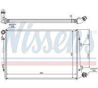 Radiatore, raffreddamento motore NISSENS 65291A