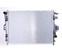Radiatore Alette di raffreddamento saldate 65297 NISSENS per PORSCHE VW