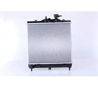 Nissens Radiatore motore 66654 – alette di raffreddamento saldate – per Kia Picanto I 1.1