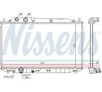NISSENS 681384 Radiatore motore