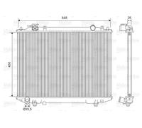 VALEO 701615 Radiatore, Raffreddamento motore per FORD,FORD ASIA & OCEANIA,MAZDA