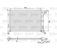 Radiatore, raffreddamento motore VALEO 701730