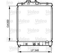 Radiatore Alette di raffreddamento saldate 734117 VALEO per HONDA HR-V