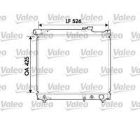 Valeo Radiatore 734214 Raffreddamento motore Alluminio per Suzuki Vitara