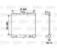 VALEO 734247 Radiatore, Raffreddamento motore per NISSAN