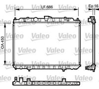 Radiatore Alette di raffreddamento saldate 735063 VALEO per NISSAN X-TRAIL I