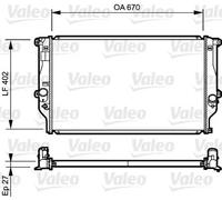 VALEO 735216 Radiatore, Raffreddamento motore per TOYOTA